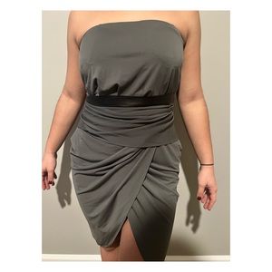 Stella & Jamie Gray Cocktail Dress🐘🤍